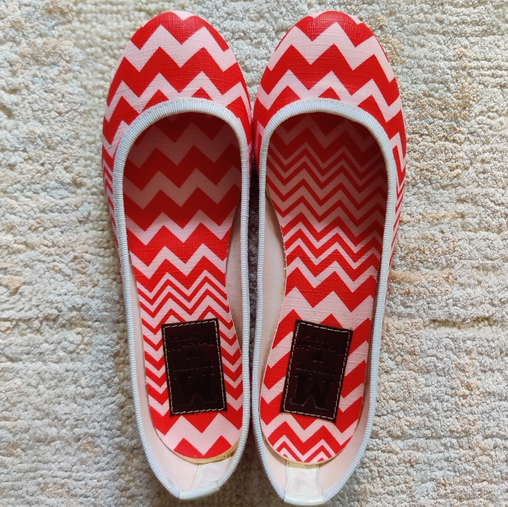 Missoni Limited Edition Orphan Art Africa ballerina flats